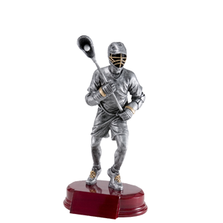 Glossy Lacrosse Trophy - 7.25