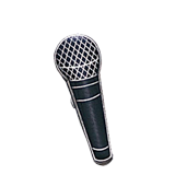 Music Microphone Lapel Pin