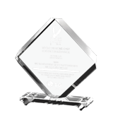 Crystal Diamond Cut Award