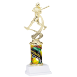 Girls Softball Motion Trophy - 10