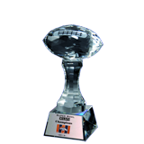 Crystal Football Trophy - 9