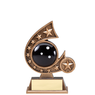 Golden Comet Bowling Trophy - 5.75