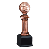 Golf Pillar Trophy - 10.5