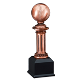 Baseball Pillar Trophy - 10.5