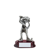 Comic Female Golf Player Trophy - 5.5