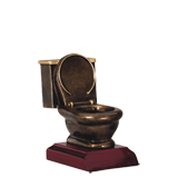 Garbage Loser Toilet Trophy - 5