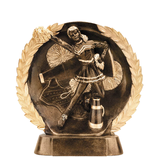 Cheer Wreath Trophy - 7.5
