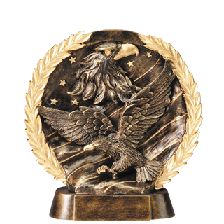 Eagle Wreath Trophy - 7.5