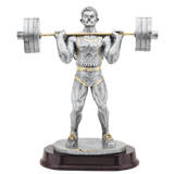 Male Cleans Weightlifting Trophy - 12.5