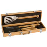 BBQ Tools Bamboo Gift Set - 19.5
