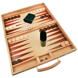 Executive Wood Backgammon Gift Set - 15