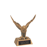 Gold Eagle Resin Trophy - 6.5