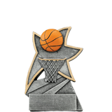Basketball Jazz Star Trophy - 5.5