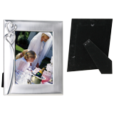 Wedding Hearts Metal Picture Frame - 5 x 7