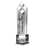 Achievement Peak Crystal Award - 13.25