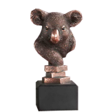 Koala Bear Head Trophy - 8