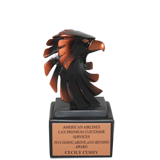 Bronze Eagle Head Trophy - 6