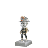 Fireman Bobblehead Trophy - 5.5