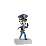 Police Officer Bobblehead - 5.5