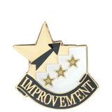 Improvement Star Lapel Pin