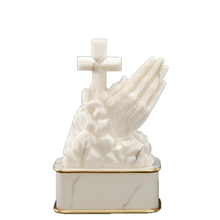 Praying Hands Christian Trophy - 7