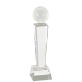 Crystal Sport Basketball Trophy - 8.75