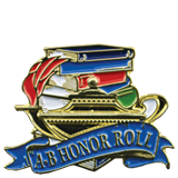 Educational A-B Honor Roll Pin