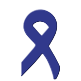 Blue Awareness Ribbon Pin