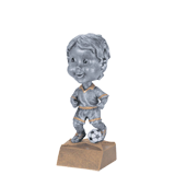 Boys Soccer Bobblehead Trophy - 6