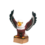 Eagle Mascot Bobblehead Trophy - 6