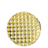 Gold Golf Ball Lapel Pin