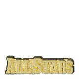 Gold All Stars Lapel Pin