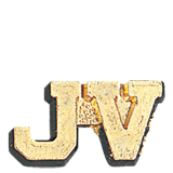Gold JV Lapel Pin