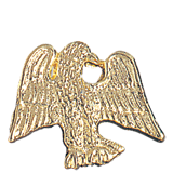 Gold Eagle Lapel Pin