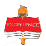 Excellence Torch Scholastic Lapel Pin