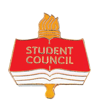 Student Council Torch Scholastic Lapel Pin