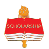 Scholarship Torch Scholastic Lapel Pin