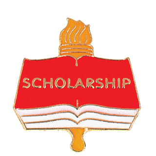 Scholarship Torch Scholastic Lapel Pin