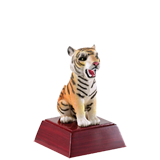 Tiger School Mascot Trophy - 4