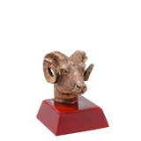 School Ram Mascot Trophy - 4