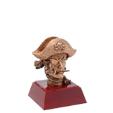 Pirate-Buccaneer Mascot Trophy - 4