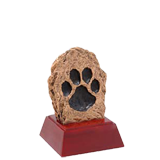 Paw Print Mascot Trophy - 4