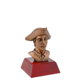 Patriot-Minuteman Mascot Trophy - 4