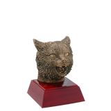 School Wildcat Mascot Trophy - 4