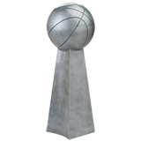 Silver Basketball Championship Trophy - 9.5