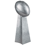 Silver Football Championship Trophy - 14