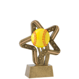 Stars N' Stripes Softball Trophy - 6