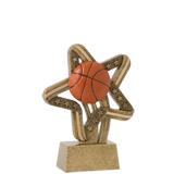 Stars N' Stripes Basketball Trophy - 6
