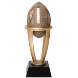 Golden Fantasy Football Trophy - 11