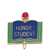 Honor Student School Lapel Pin